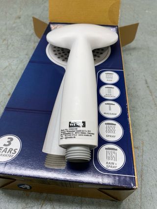 Manípulo de ducha WENKO YOUNG Ø 11 cm