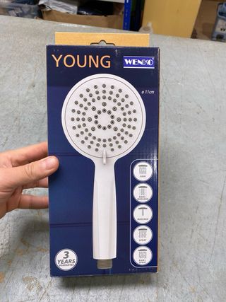 Manípulo de ducha WENKO YOUNG Ø 11 cm