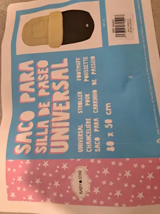 Saco universal para silla de bebé