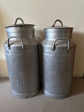 Lecheras de aluminio 40L (2 unidades)