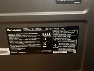 TV Panasonic 42 pulgadas Negra