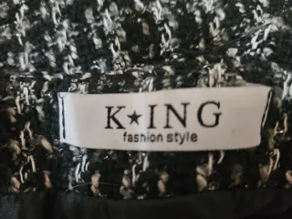 Vestido Tweed Perlas