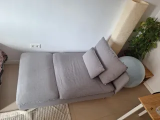 SÖDERHAMN Chaise longue IKEA gris