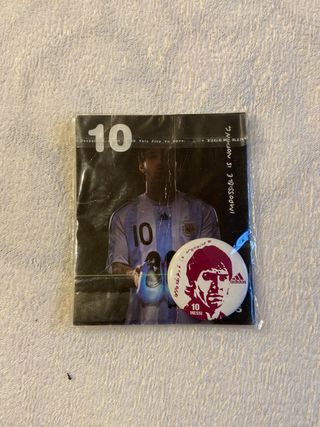 Chapa Messi 10 Adidas Imposible Es Nada.