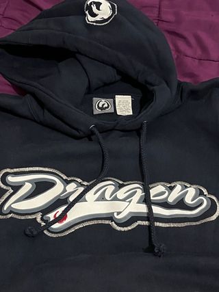 Sudadera Dragon Vintage Azul