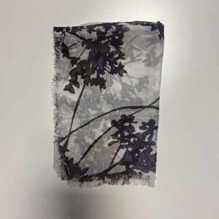 Sciarpa 120% Lino Viola e Marrone