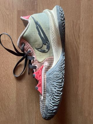 Nike Zapatillas Baloncesto Verde y Rosa