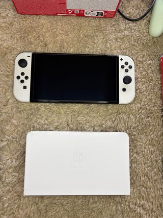 Nintendo Switch OLED + Splatoon 2 + Mando