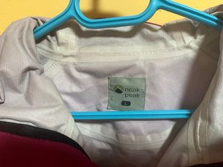 Chubasquero Neak Peak impermeable rosa