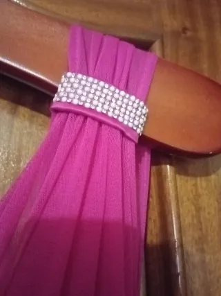 Vestido de fiesta rosa