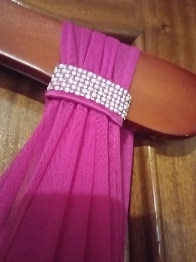 Vestido de fiesta rosa