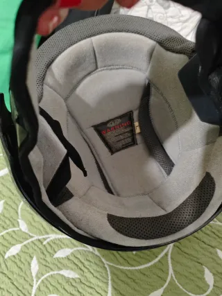 Casco Moto MT Semi Integral Huevo Negro