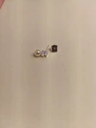 Pendientes y Anillo Tous Perla Plata