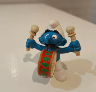 Pitufo 20707. 50 aniversario. Tambor