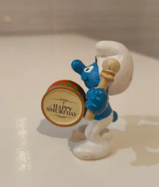 Pitufo 20707. 50 aniversario. Tambor