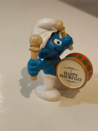 Pitufo 20707. 50 aniversario. Tambor