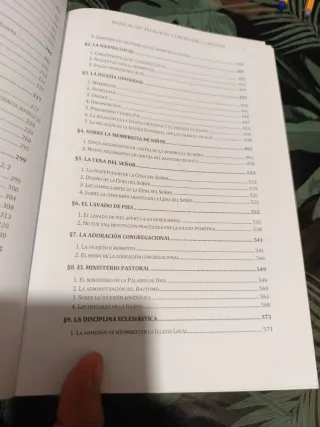 Manual de Teología y orden de la Iglesia,
