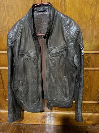 Chaqueta de Piel Salsa Talla M