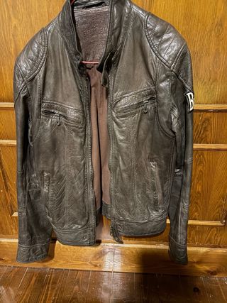 Chaqueta de Piel Salsa Talla M