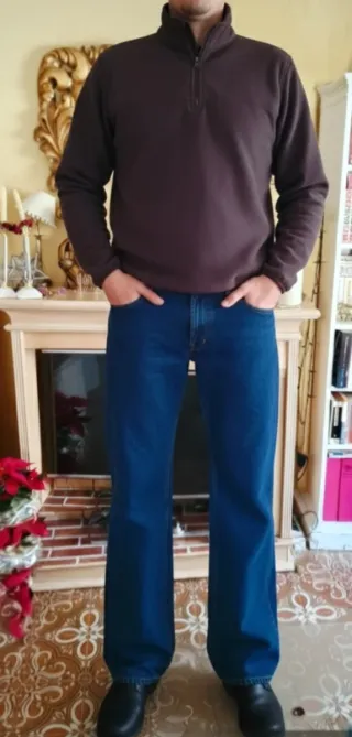 Pantalón Vaquero Ancho Boston Crew Talla 48