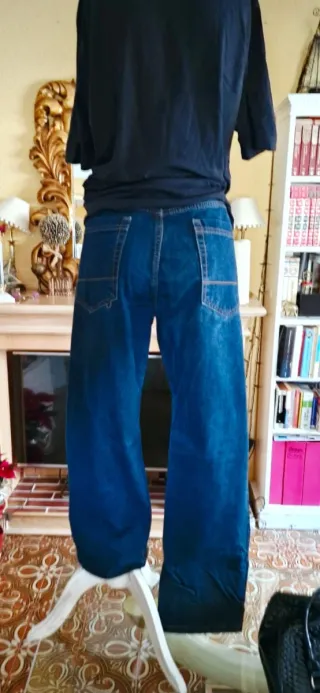 Pantalón Vaquero Ancho Boston Crew Talla 48