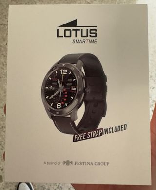 Smartwatch Lotus nero/grigio completo