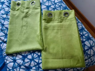 2 Cortinas Verdes