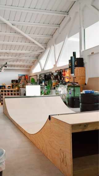 Miniramp Halfpipe Rampa de skate