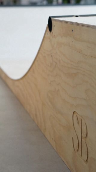 Miniramp Halfpipe Rampa de skate