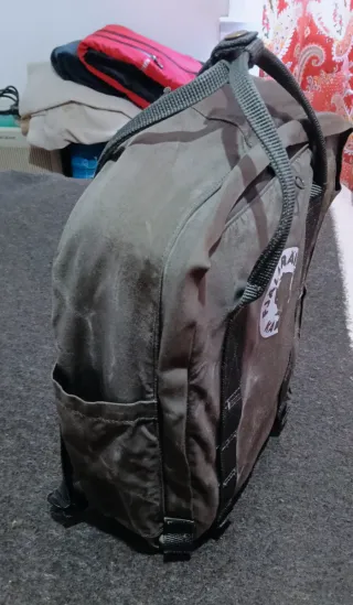 Mochila Fjällräven Kånken Gris/Verde