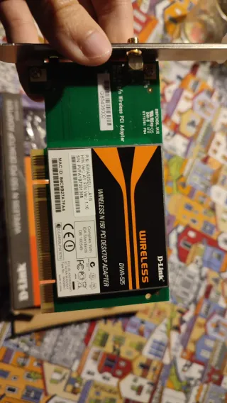 Tarjeta WiFi D-Link Wireless N 150 PCI