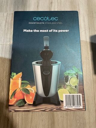 Cecotec EssentialVita Hyden Exprimidor eléctrico.