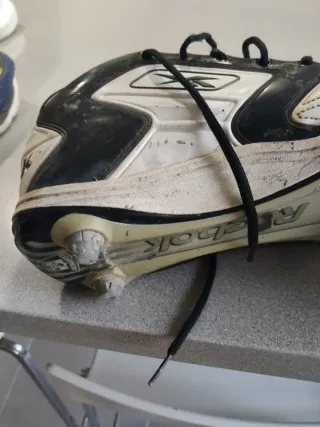 Zapatillas Reebok Tacos Blancas y Negras