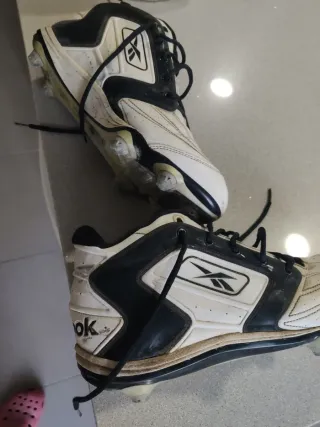 Zapatillas Reebok Tacos Blancas y Negras