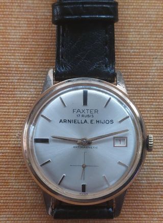 Reloj suizo Faxter.