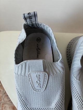 Deportivas grises mujer talla 40