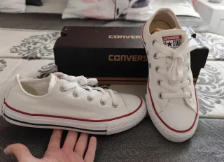 Converse Chuck Taylor All Star Ox Blancas