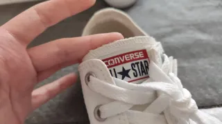 Converse Chuck Taylor All Star Ox Blancas