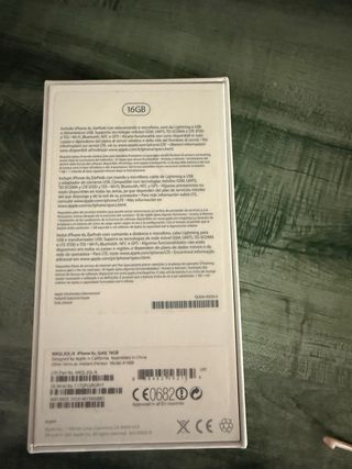 iPhone 6S color dorado.