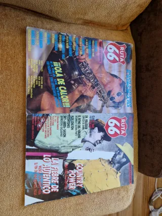 Revistas Musica RUTA 66 1986-90