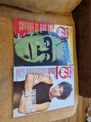 Revistas Musica RUTA 66 1986-90