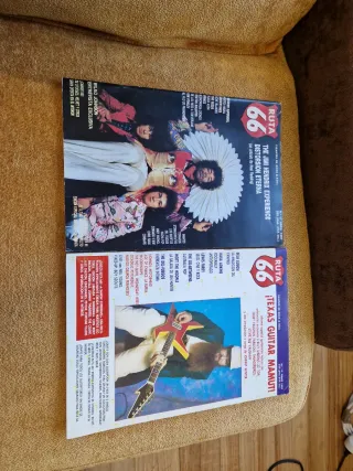 Revistas Musica RUTA 66 1986-90