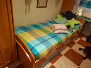 Dormitorio juvenil madera