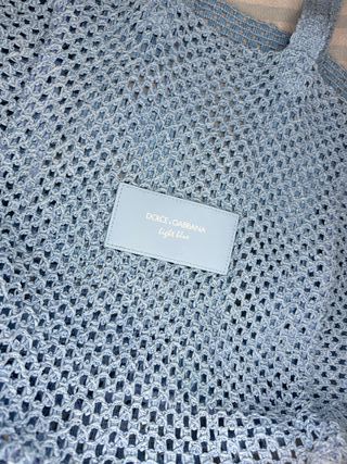 Bolso de playa Dolce & Gabbana azul