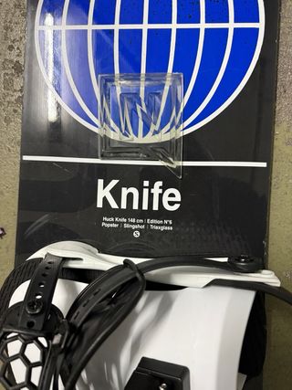 Pack Snowboard Salomon Huck Knife 148 + fijacion