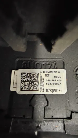 Volante piel Audi A3 8v 2012