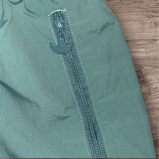 Adidas Green and White Tracksuit Size S