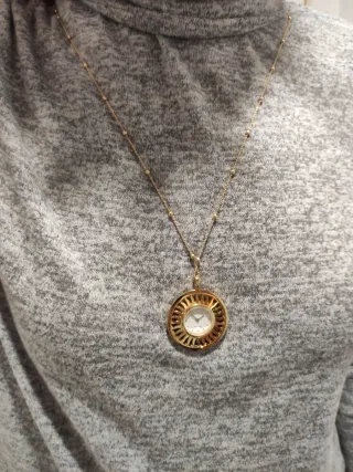 Reloj de bronce bañado en oro Boccadamo