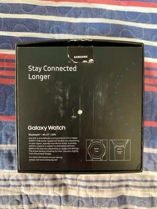 Samsung Galaxy Watch Negro/Plata