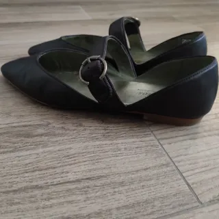 Zapatos Ganzitos Marrón Talla 41
